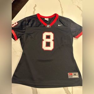 Nike UGA Slim Fit Women’s Jersey- Size M - Runs Small